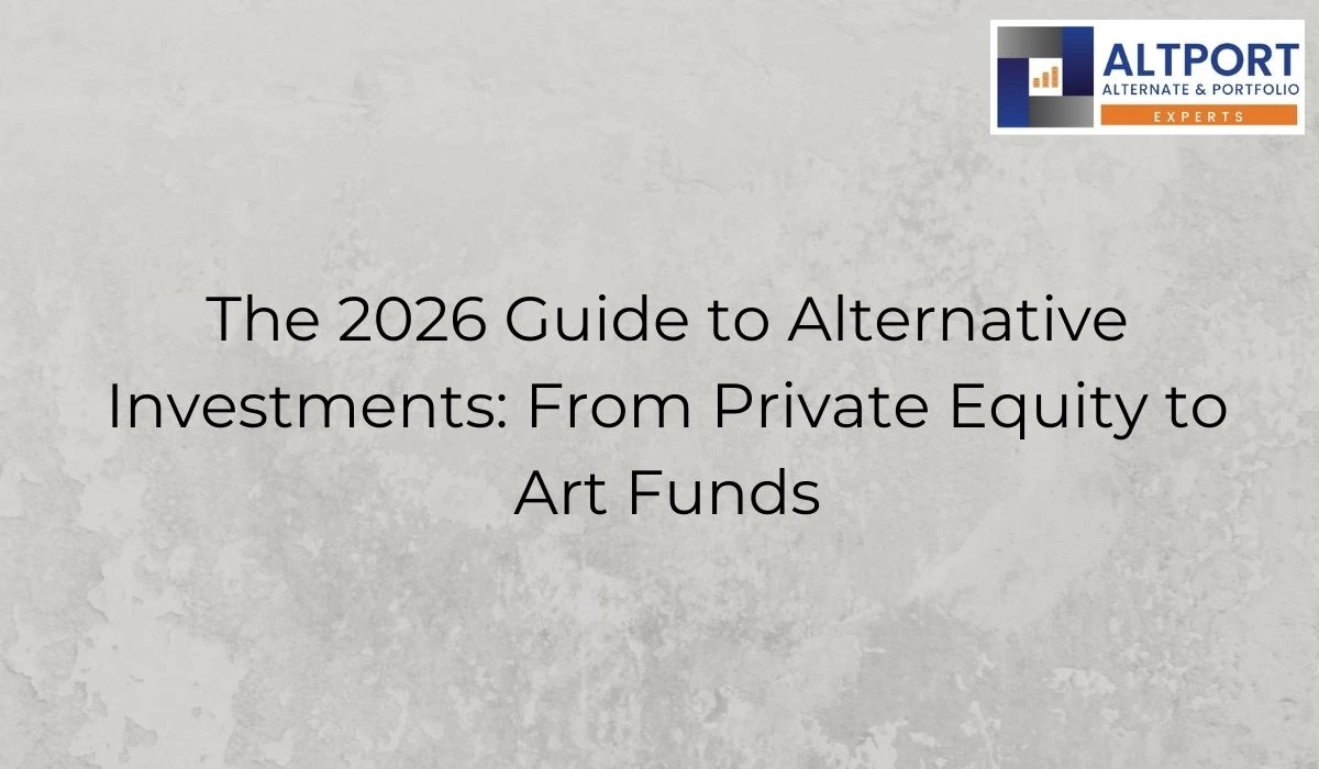 Alternative investments in 2026 including private equity, private credit, real assets, hedge funds and art