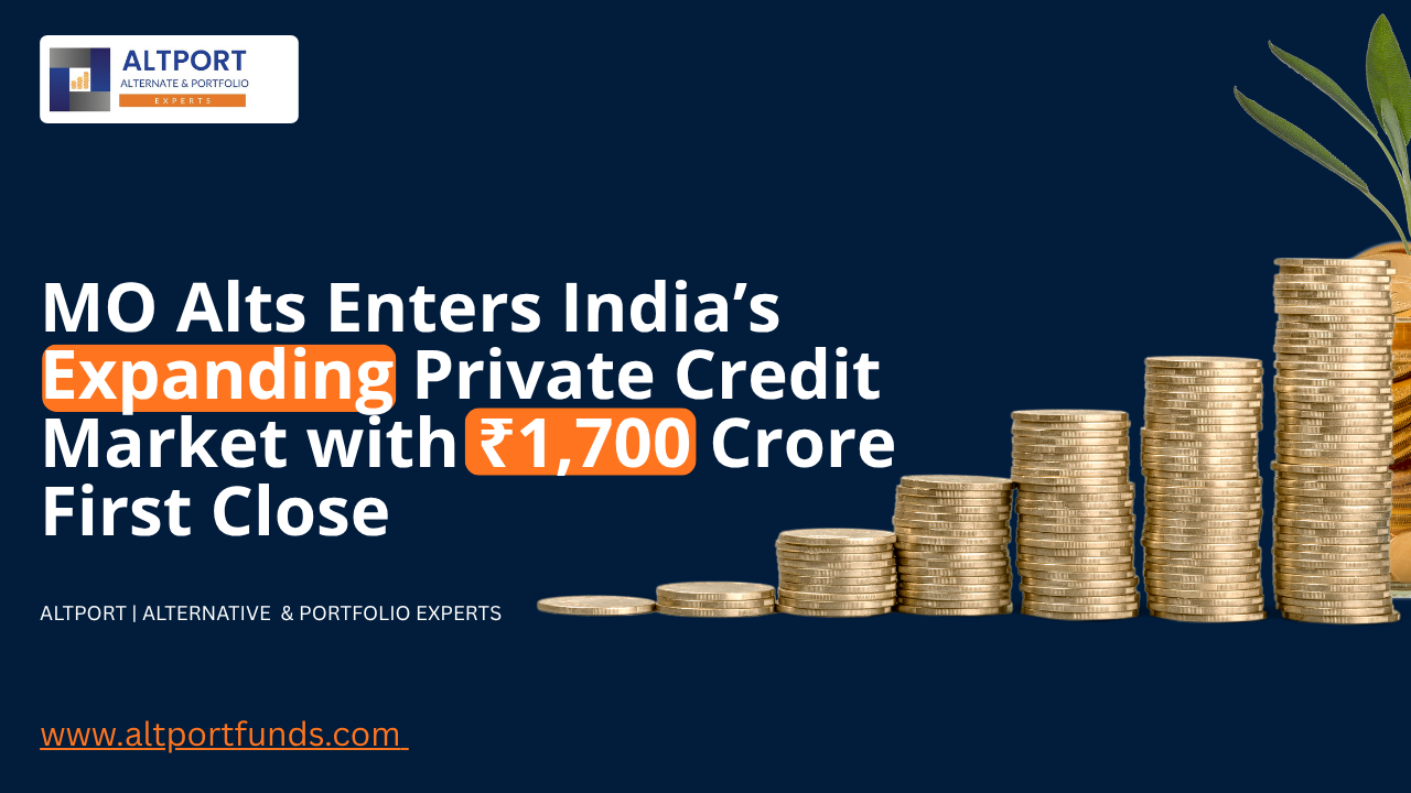 Motilal Oswal Private Credit Fund Hits ₹1,700 Crore First Close Amid Rising Demand for Alternative Lending