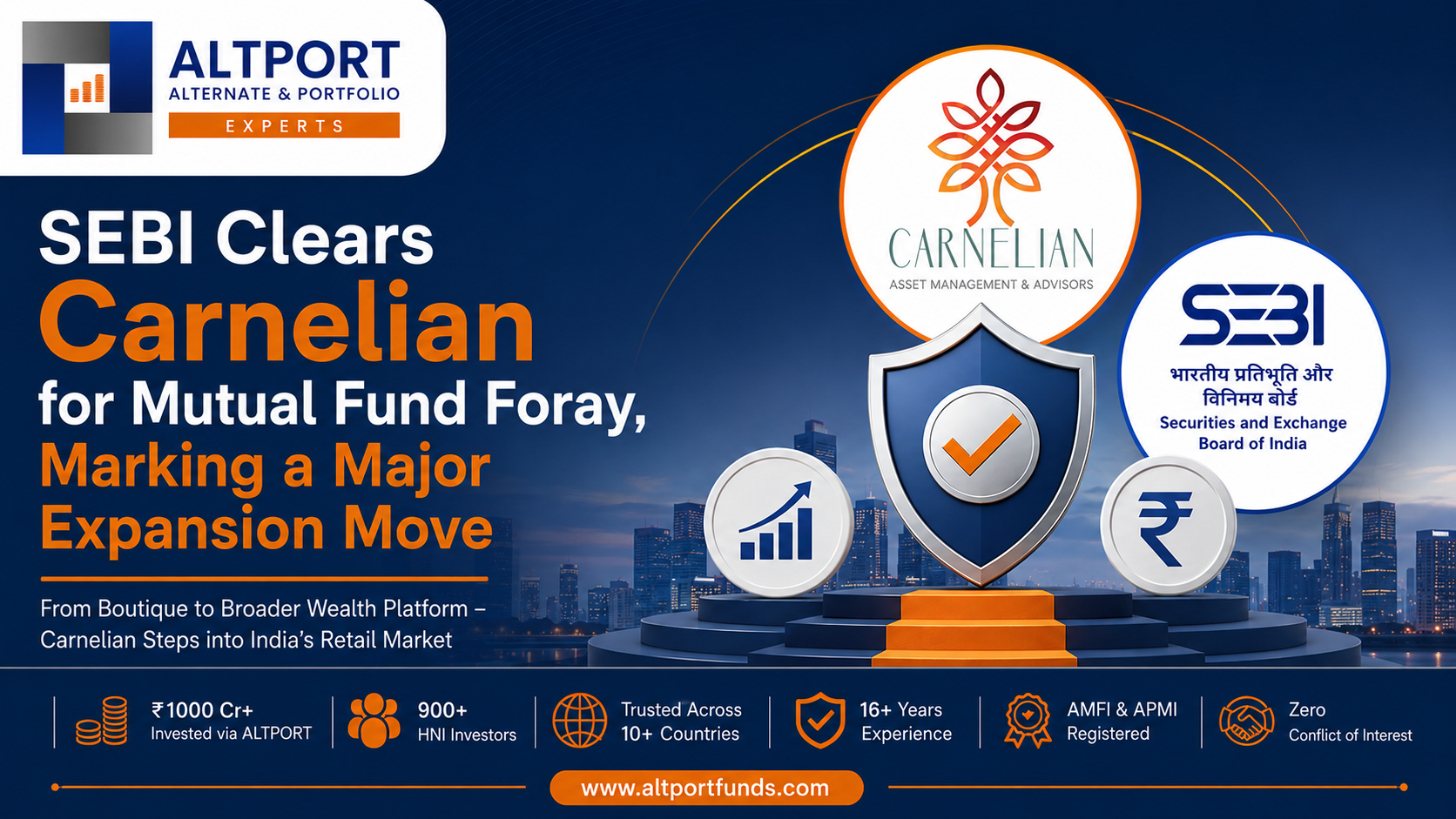 SEBI Clears Carnelian for Mutual Fund Foray, Marking a Major Expansion Move