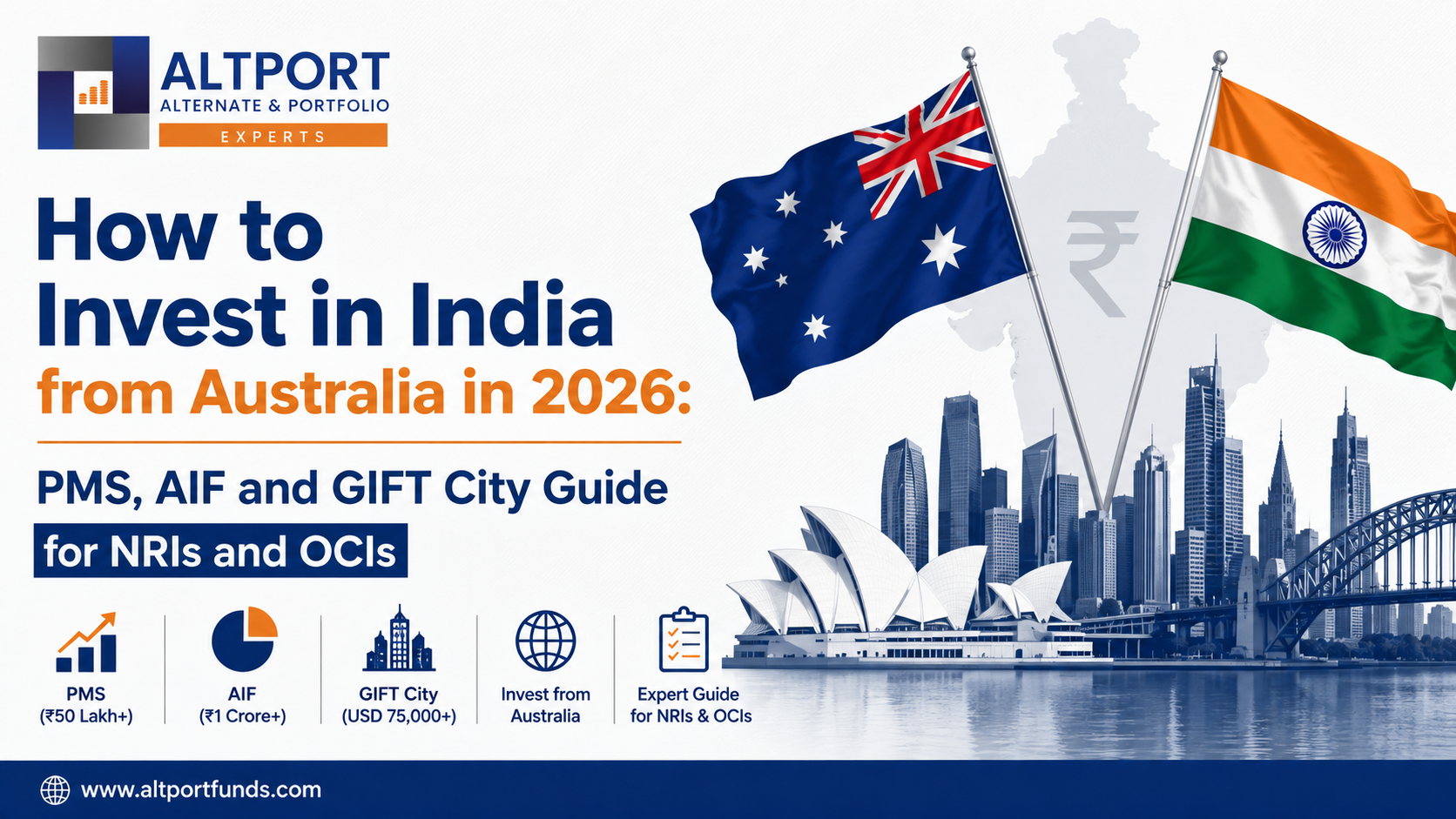 How to Invest in India from Australia in 2026: PMS, AIF and GIFT City Guide for NRIs and OCIs