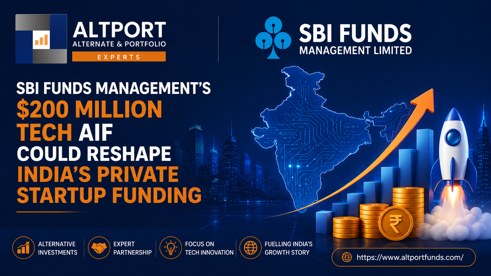 SBI Funds Management’s $200 Million Tech AIF Could Reshape India’s Private Startup Funding