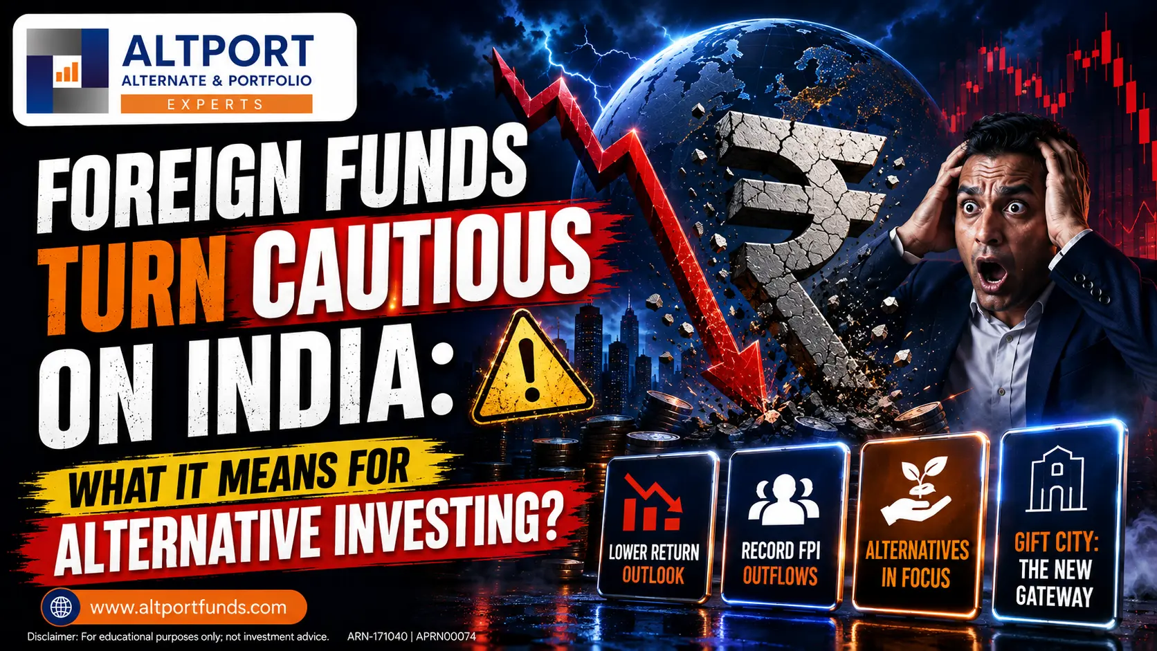 Foreign Investors Turn Cautious on India: What It Means for Alternative Investing?