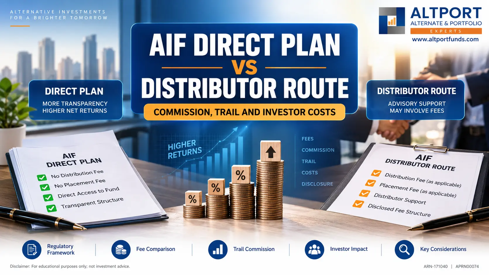 AIF direct plan vs distributor
