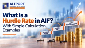 AIF hurdle rate calculation showing hard and soft hurdle examples