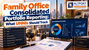 Family office portfolio reporting and consolidated wealth dashboard for UHNI investors