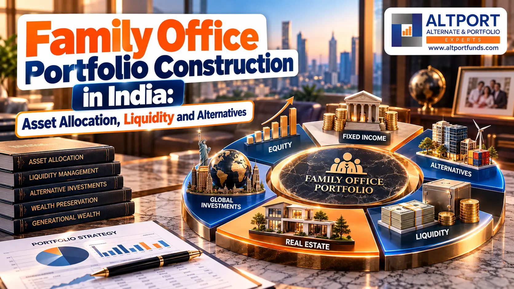 Family office portfolio construction for HNI and UHNI investors in India