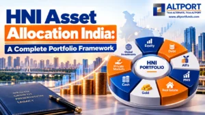 HNI asset allocation in India across equity, debt, PMS, AIF, real estate, gold and global investments
