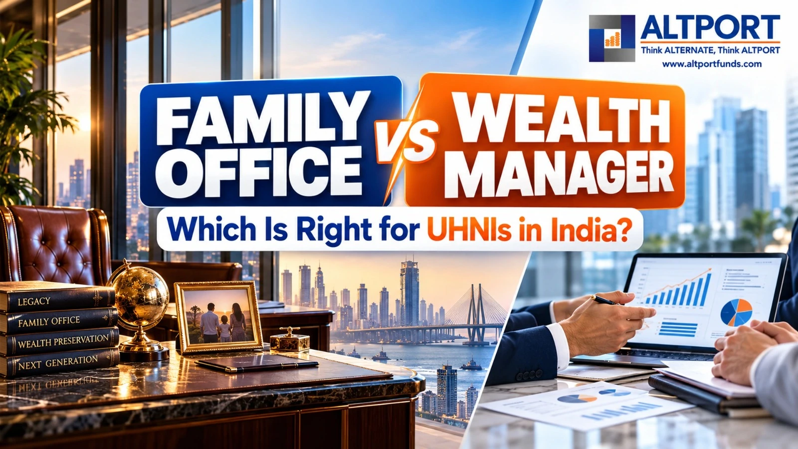 Family office vs wealth manager comparison for UHNI investors in India