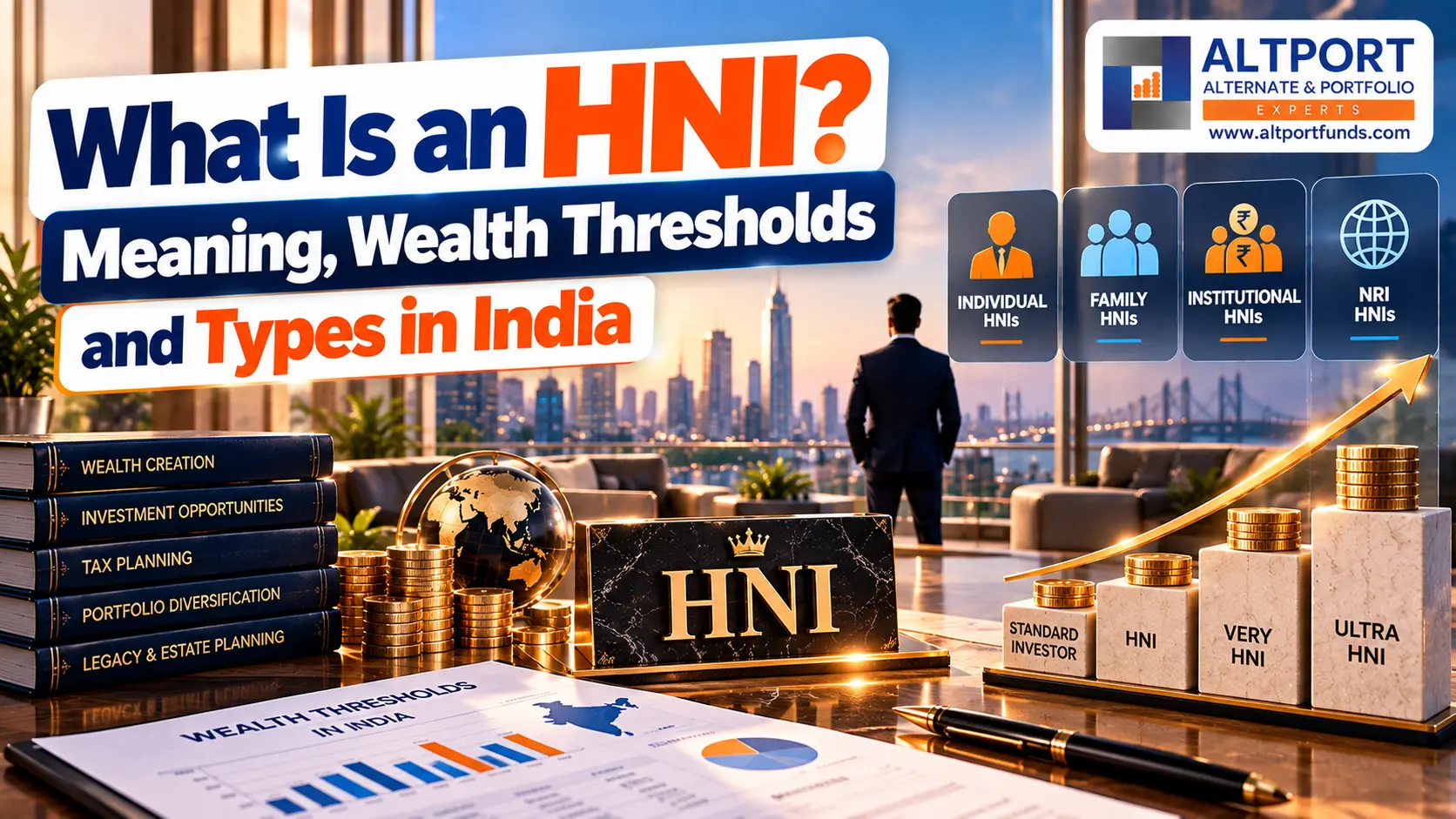 HNI vs UHNI comparison of wealth level, portfolio structure and governance needs